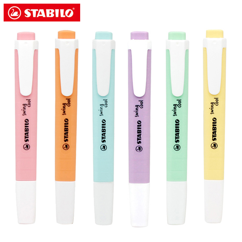 Stabilo Marker Boss - 1 szt. Niemiecki zakreślacz STABILO, pastelowy