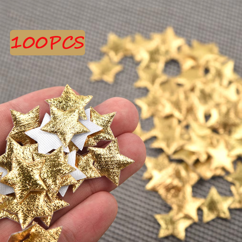100 szt. Złote/Srebrne Gwiazdk – Embellishments For Scrapbooking recenzja i cena