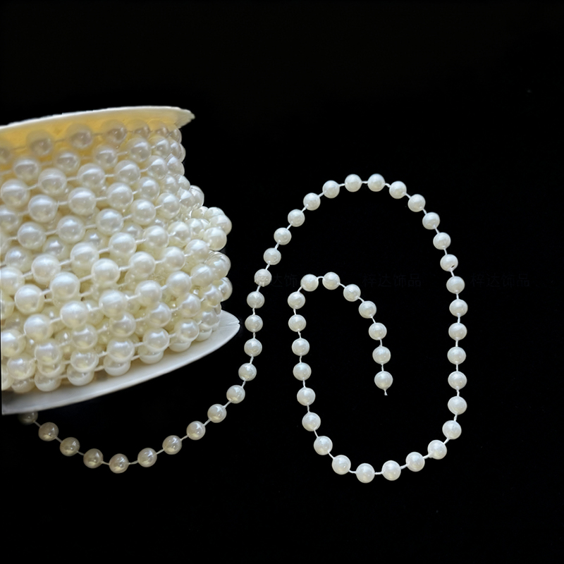 5 Metrów/Zestaw Biały Łańcusze – Pearl Trim Chain recenzja i cena