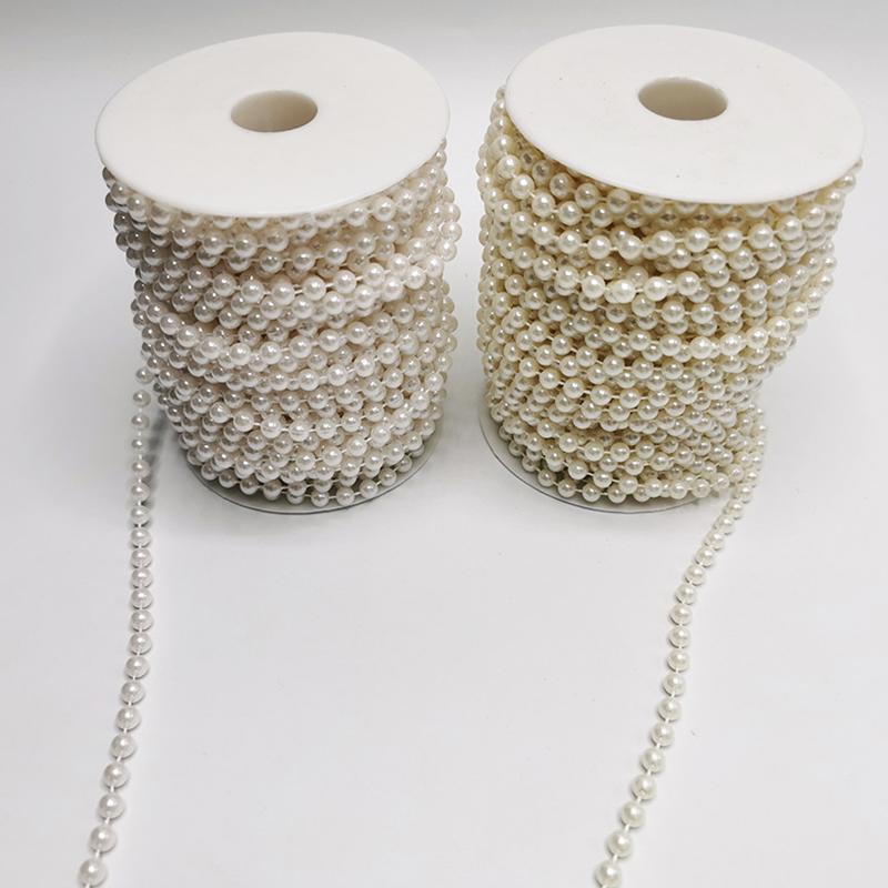 5 Metrów/Zestaw Biały Łańcusze – Pearl Trim Chain recenzja i cena