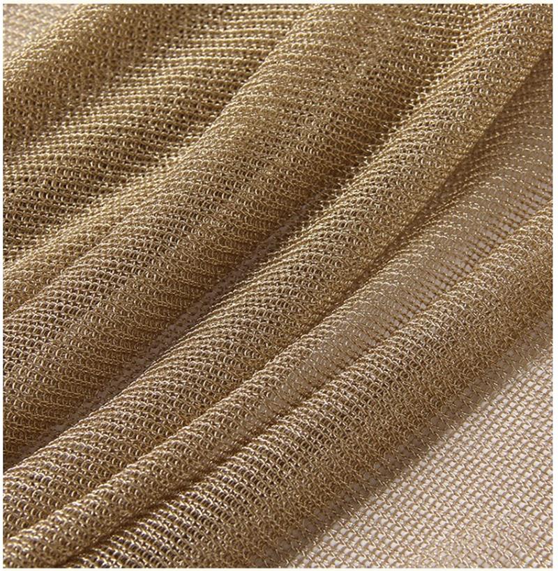 Dzianina metalowe z teksturą l – Crystal Mesh Fabric recenzja i cena