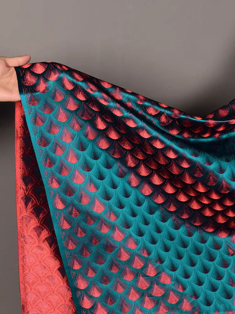 Tkana tkanina brokatowa paw zi – Crystal Mesh Fabric recenzja i cena