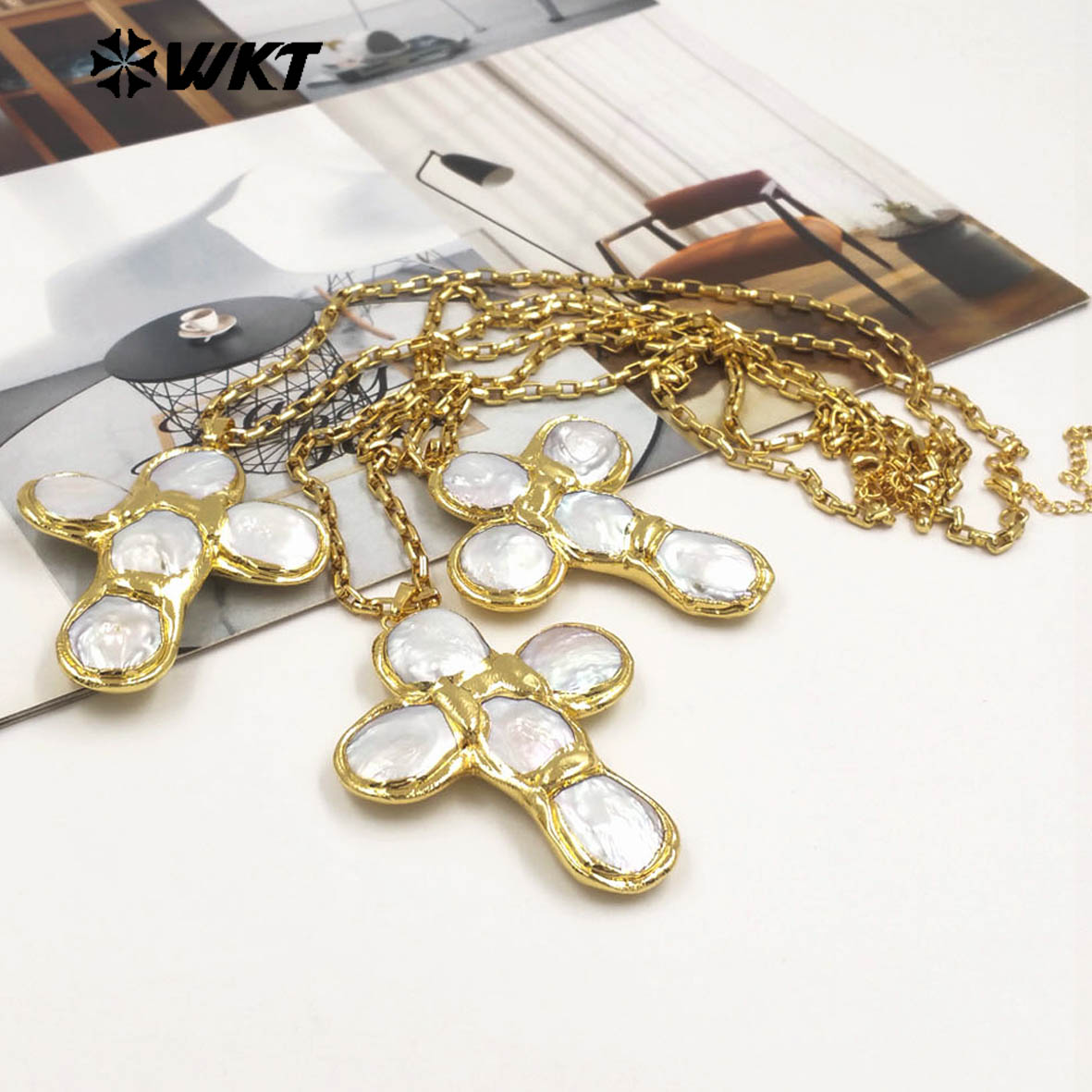 WT-JN349 Najnowszy Model Naszy – Pearl Trim Chain recenzja i cena