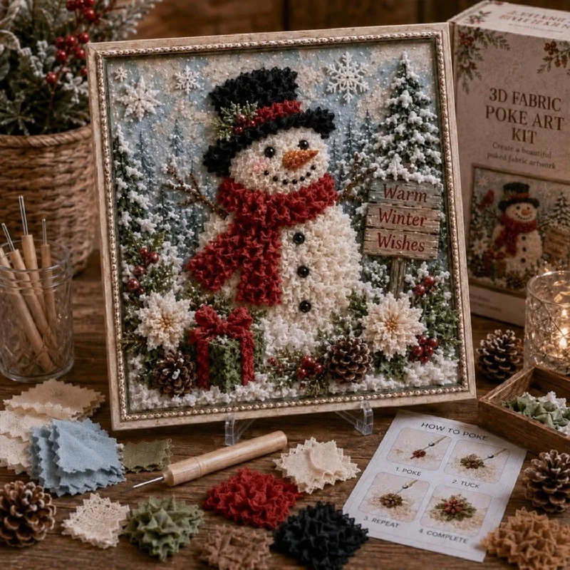 Zestaw do tworzenia ozdób świą – Embroidery Craft recenzja i cena