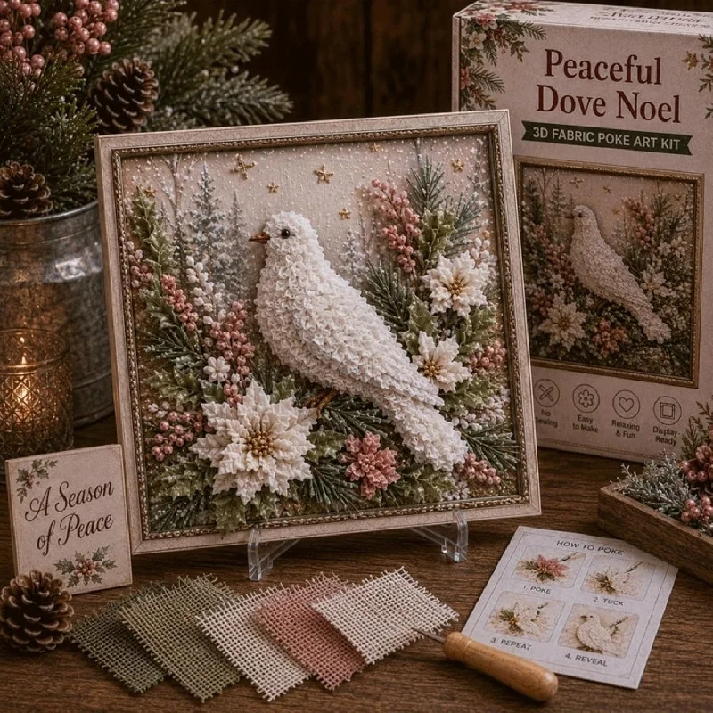Zestaw do tworzenia ozdób świą – Embroidery Craft recenzja i cena