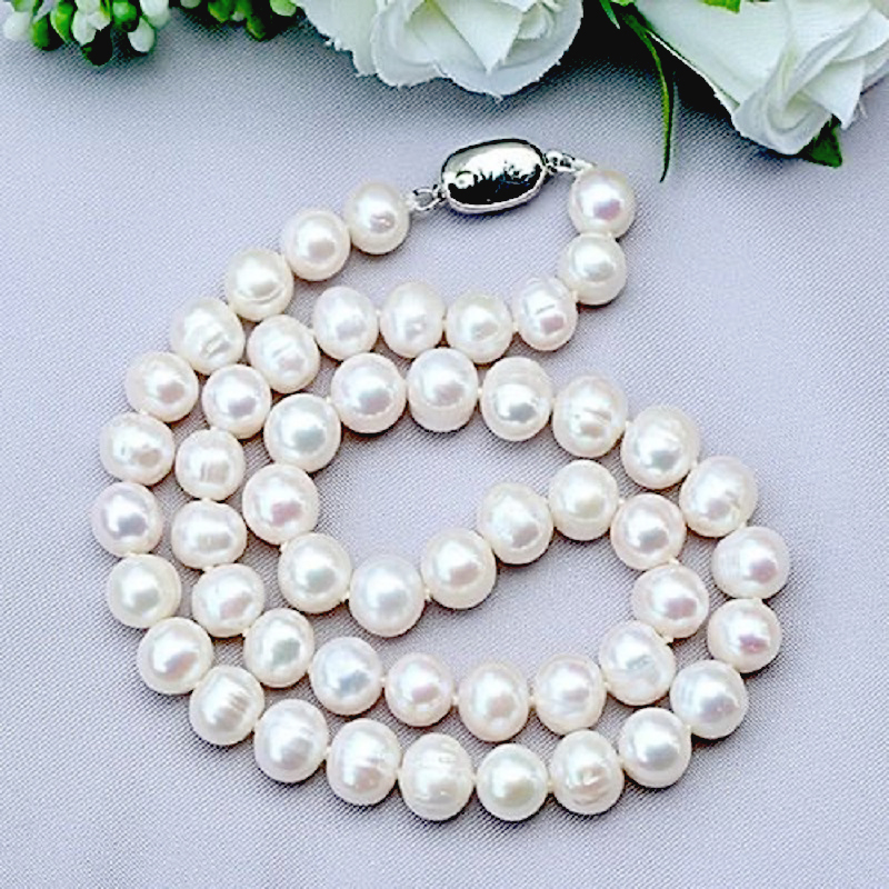 8-9mm Naturalna perła słodkowo – Pearl Trim Chain recenzja i cena
