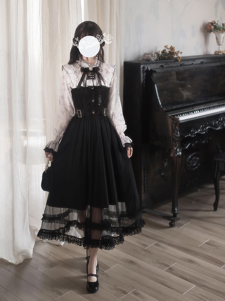 Francuska sukienka w stylu vin – Elastic Lace Trim recenzja i cena