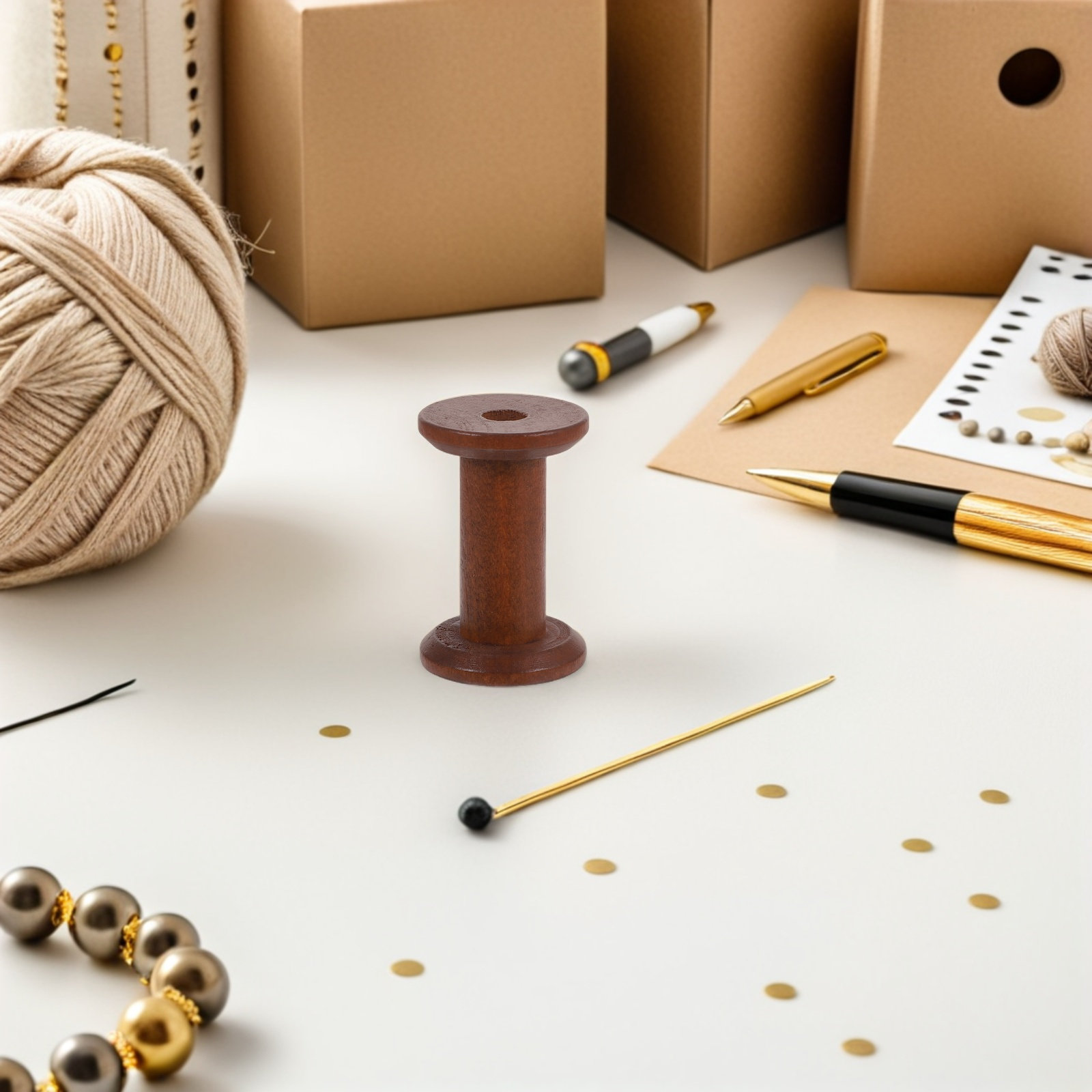 5 szt. drewnianych szpul do ni – Embroidery Craft recenzja i cena